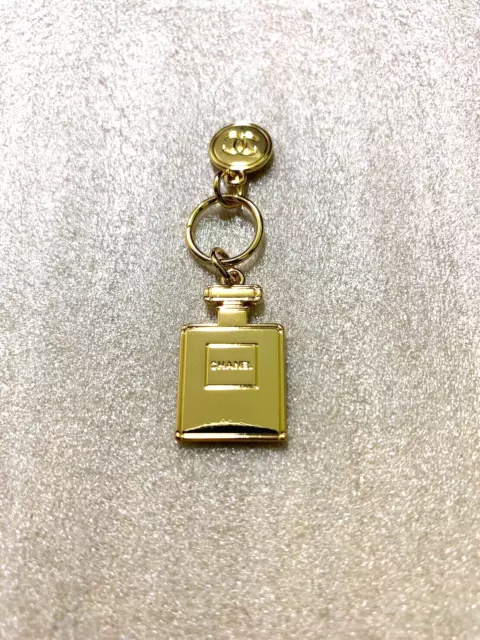 CHANEL Holiday 2023  Limited  Novelty LOGO Bottle No 5 Gold Charm Japan Gift