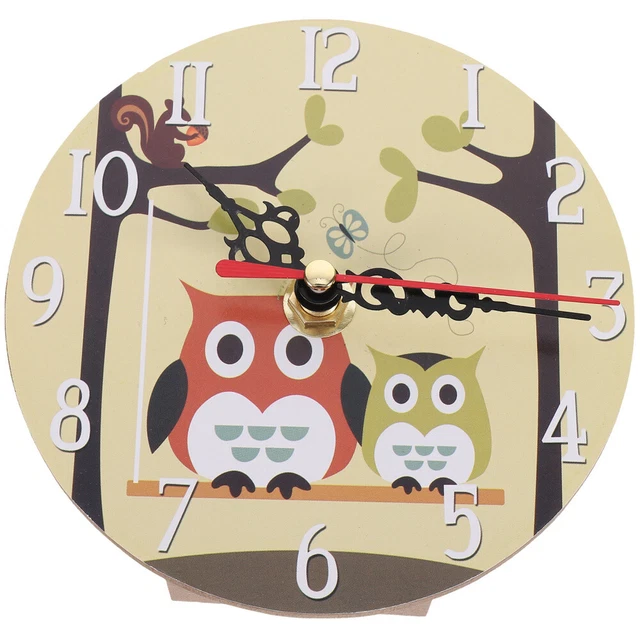 Orologio Da Tavolo Silenzioso - Design Vintage, Quadrante Chiaro, Per Casa E Ufficio