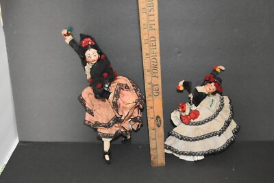 Vintage Roldan Klumpe Doll Spanish Flamenco Dancer Cloth 11