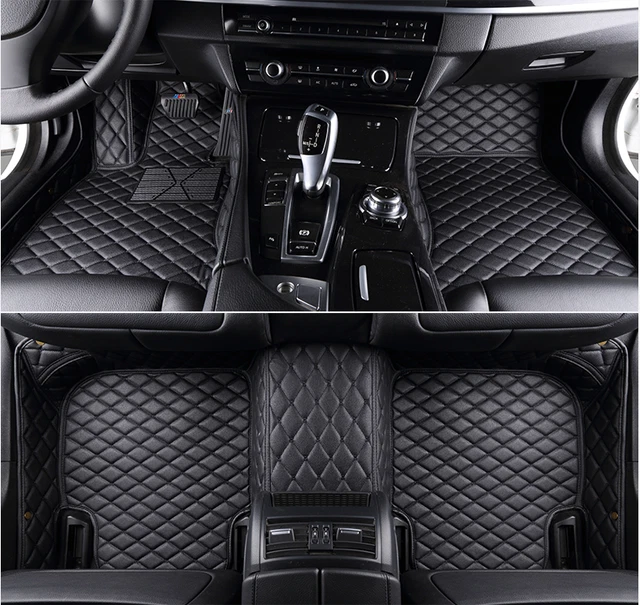 For Ford Mustang 2011-2020 Car Floor Mats Front Rear Liner Waterproof Auto Mat