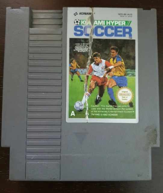 Nintendo NES Game - Konami Hyper Soccer