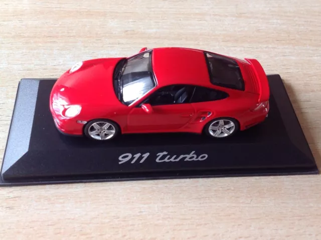 Minichamps 1:43 Porsche 911 Turbo, in Indischrot, Limitiert