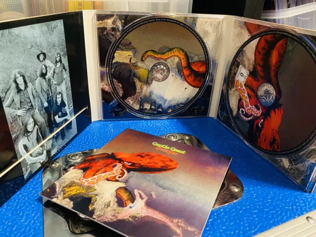 Gentle Giant: Octopus - Steve Wilson Remix (Blu-ray & CD 2015) BOOKLET