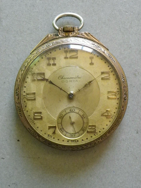 MONTRE GOUSSET CHRONOMETRE Corgemont Watch - A Reviser - Pocket Watch