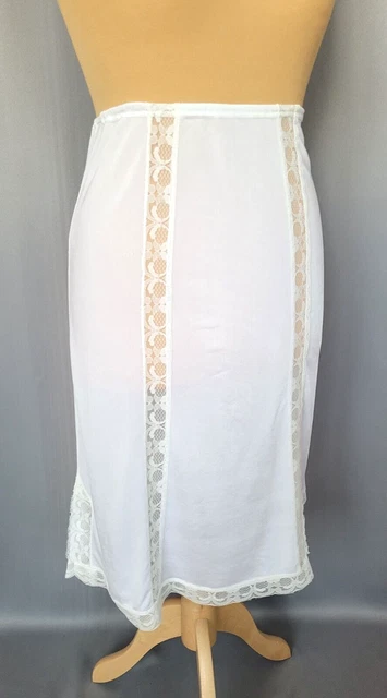 jolie combinaison&fond de robe vintage jolie dentelle 40 Ref 3VA20