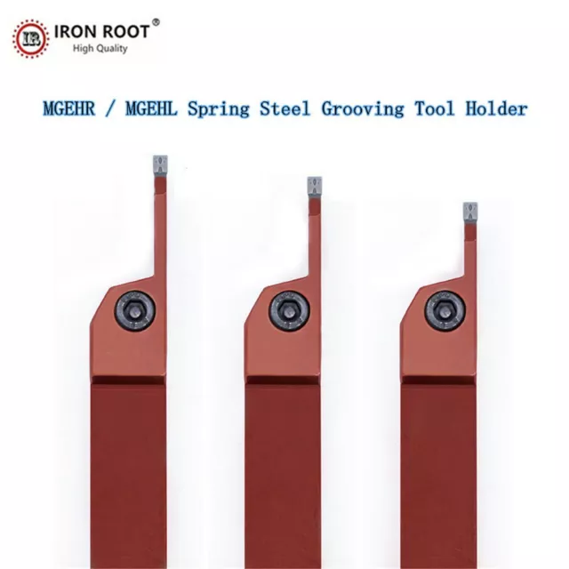 1P MGEHL2525-6 CNC Lathe Tool Outer Grooving Spring Steel Tool Holder For MGMN