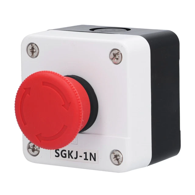 EMERGENCY STOP PUSH Button Switch Station Widely Used Mushroom Push ...
