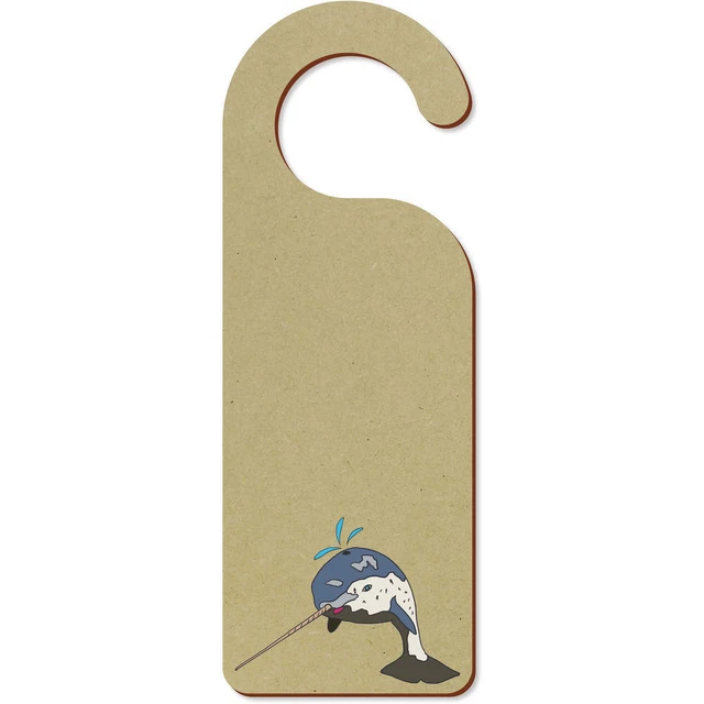 'Narwhal' 200 mm x 72 mm colgador de puerta (DH00034761)