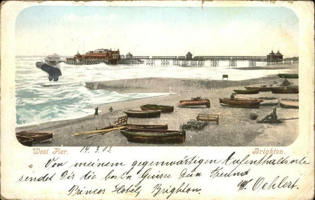 11111236 Brighton East Sussex West Pier Boot Brighton