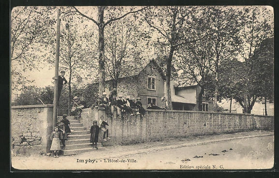 CPA Imphy, L´Hôtel-de-Ville