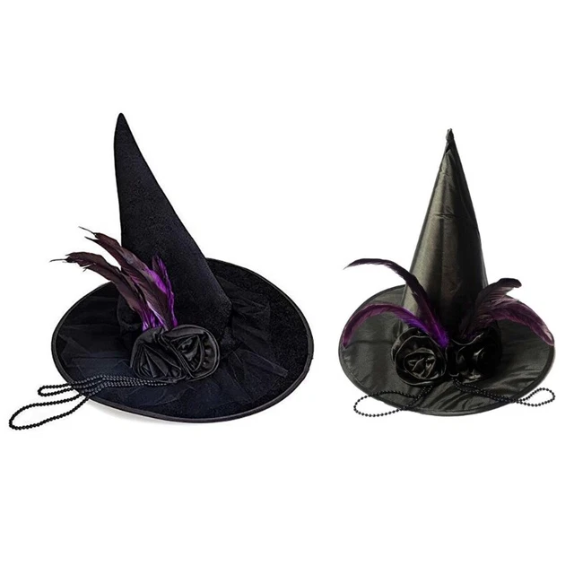CHAIN WITCH HATS Halloween Costume Accessory for Halloween Party Decors