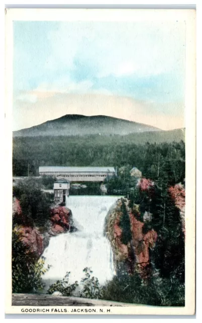 Early 1900s Goodrich Falls, Jackson, NH Postcard