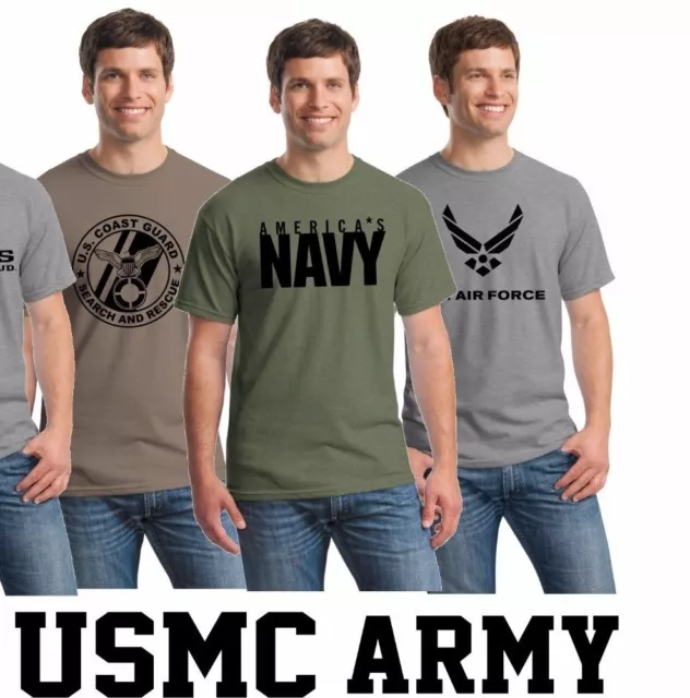 US-ARMY-NAVY-AIR-FORCE-MILITARY-PHYSICAL-TRAINING-PT-T-SHIRTS $14.94 ...
