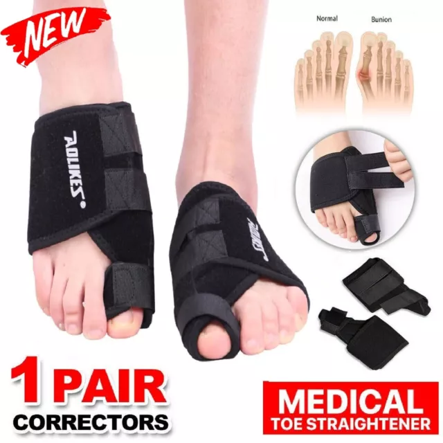 Bunion Corrector Hammer Toe Splint Straightener Orthopedic Brace Valgus Hallux