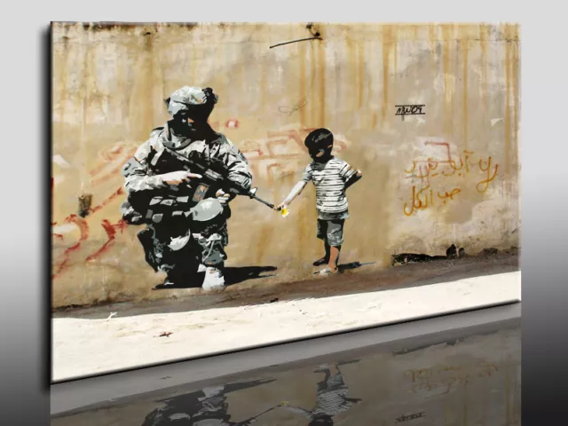 Toile encadrée, Art sur toile, Impression sur toile, Banksy