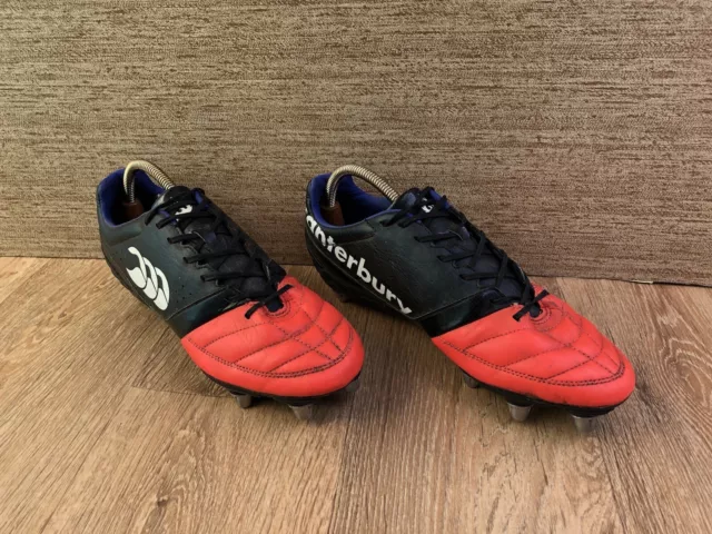 Canterbury Phoenix Club 8 Stud Mens Rugby Boots Low Top UK 9 EU 43 US 10