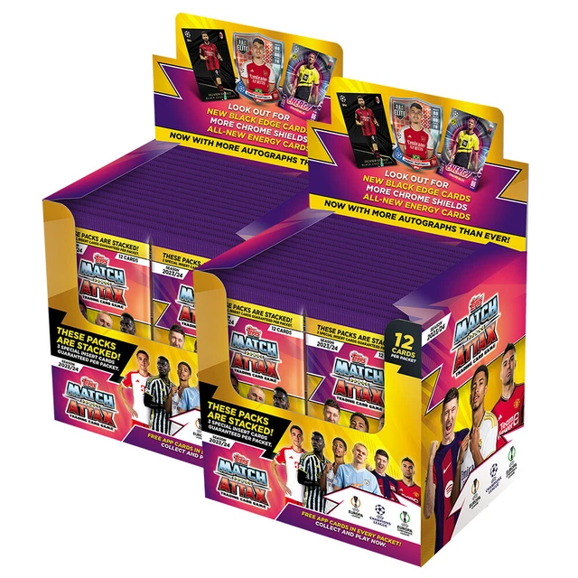 Champions League 2023/24 - Carte collezionabili - 2 display (72 booster)