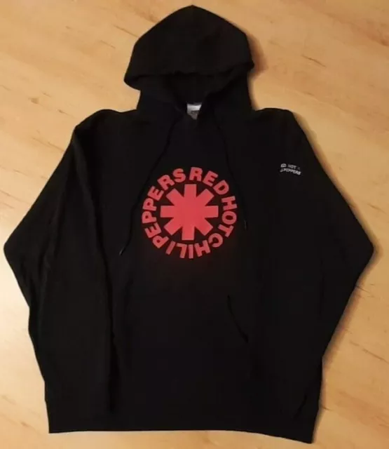 Hoodie schwarz mit Aufdruck von "red hot chillipeppers" sehr guter Zustand