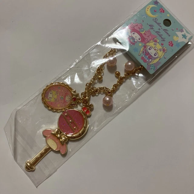 My Melody Sailor Moon Collaboration Bag Charm Keychain Sanrio Kawaii Japan