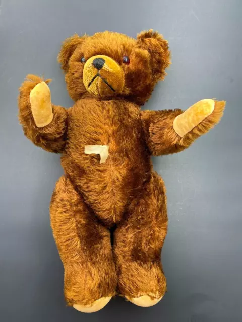 Outstanding 1930's Cinnamon Knickerbocker Teddy Bear 18" - MINT!