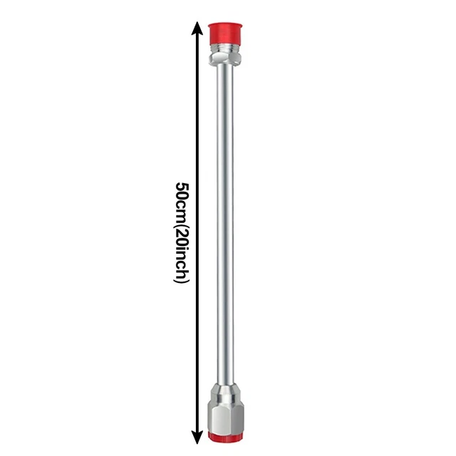 2PCS Verlängerung Röhren Aluminium Legierung Düse for Luftleere Sprühfarbe