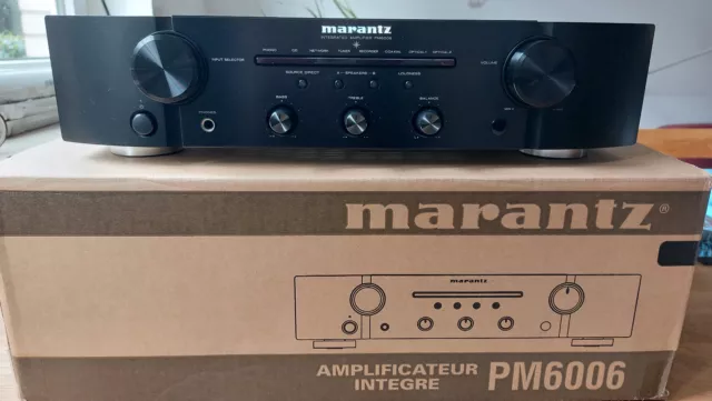 Marantz PM6006 Stereo Vollverstärker, techn. + opt. einwandfrei, OVP, kpl. Zub.