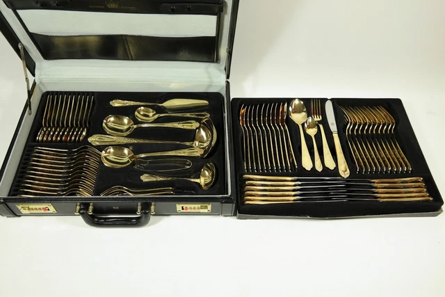 Sbs Besteck 23 24 Karat Hartvergoldet Wert picclick.de