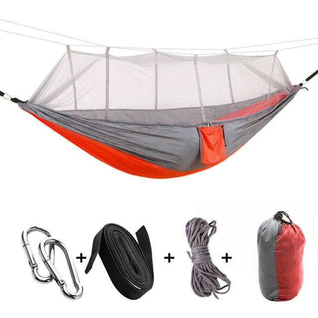 260 X140cm Nylon Hammock Outdoor Hammock Tent Hammock Portable