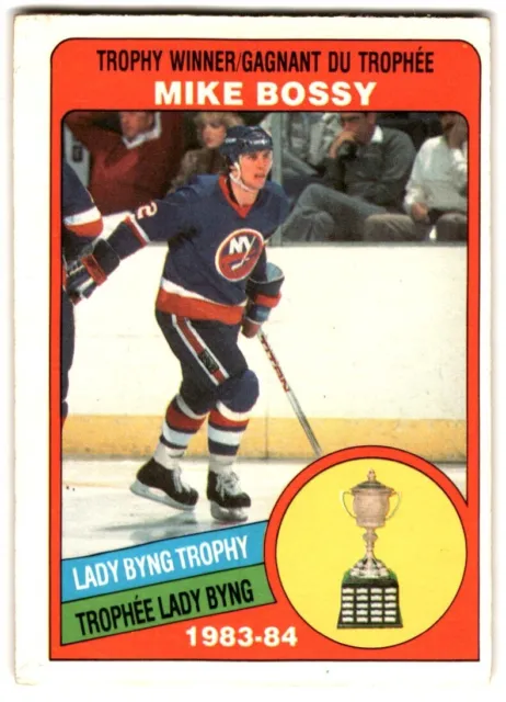 1984-85 O-Pee-Chee Mike Bossy New York Islanders #376