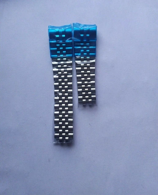 spezzoni bracciale jubilee 20 mm maglie a vite in ACCIAIO PIENO 316L
