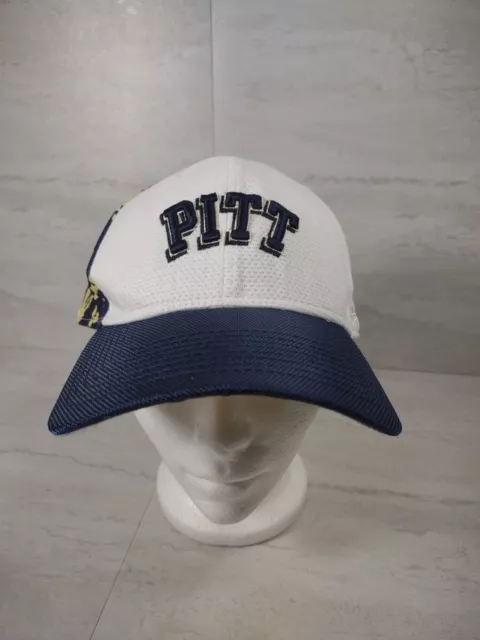 Pittsburgh Panthers Pitt NCAA 39Thirty Embroidered Fitted Sz M/L New Era Hat Cap