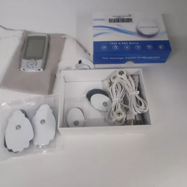 TENS Machine & EMS Massager Combo Pain Reliever Device