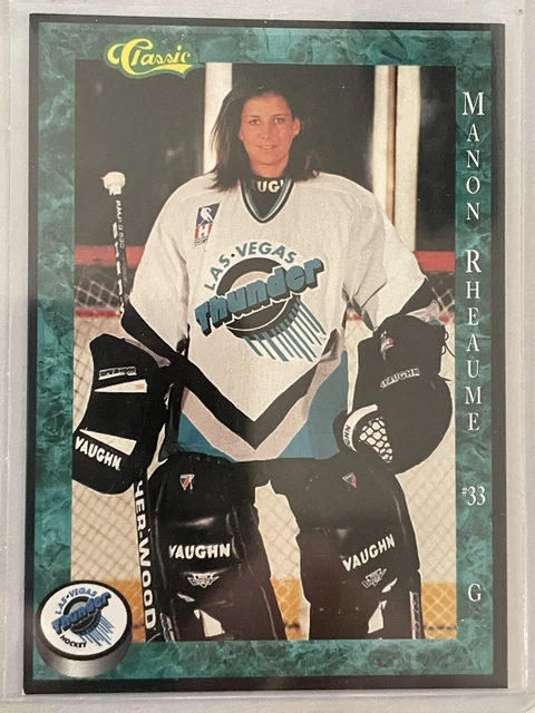 1993-94 MANON RHEAUME Las Vegas Thunder IHL #33 EUR 9,27 - PicClick FR