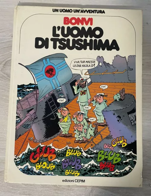 Fumetto Cartonato Un Uomo Un'avventura N.13 L'uomo Di Tsushima Bonvi Cepim 1978