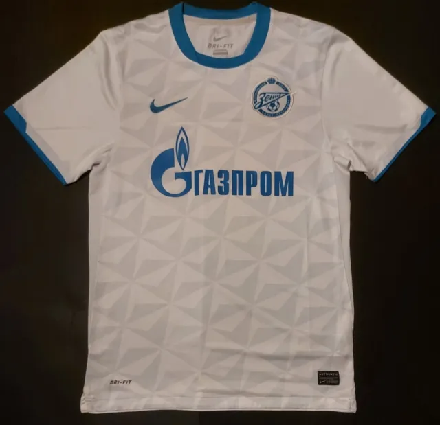 Zenit St. Petersburg Russia 2011/2012 Away Football Shirt Jersey Nike Size S