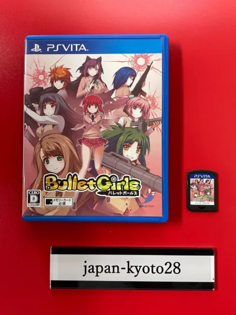 PS Vita Bullet Girls 2 Playstation Vita Region Free Japan Import game soft