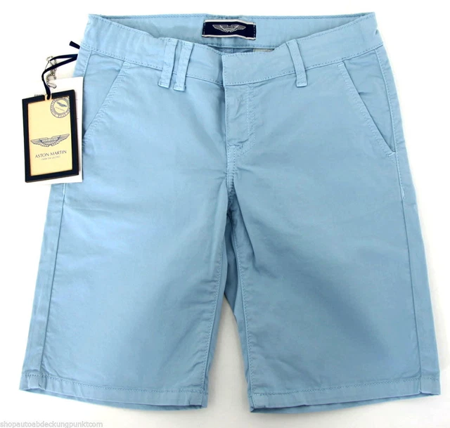 Aston Martin pantaloni bambini chino pantaloni corti boy taglia 110/116 5-6 anni Regno Unito 8 AJJE4323