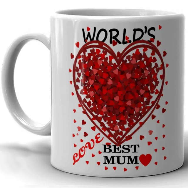 BEST MUM design Mug in the World Mothers Day Mug Novelty Mug Gift Coffee Tea Cup
