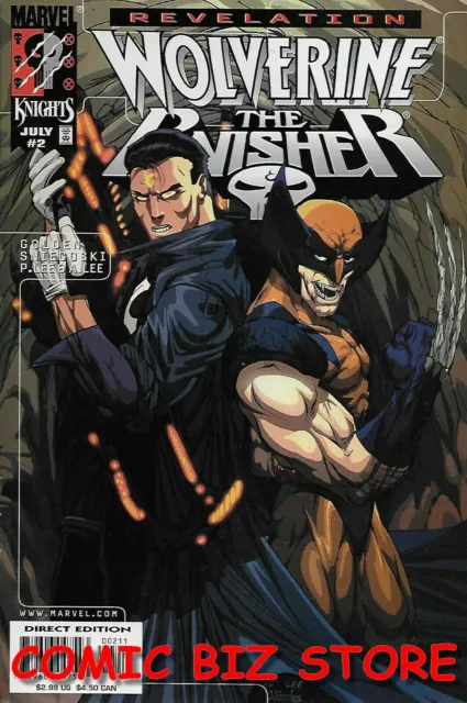 Wolverine Punisher Revelation #2 (1999) 1St Print Bagged & Boarded Marvel Comics