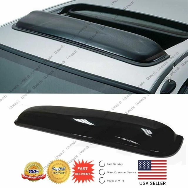 FIT UNIVERSAL ROOF WINDOW VISOR SHADE VENT WIND RAIN DEFLECTOR 35" 27.