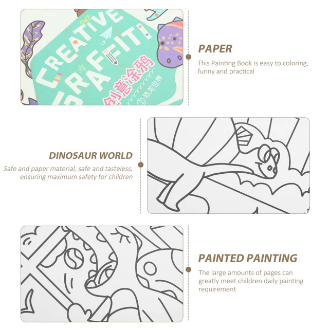 Pigiama Bambini Da Colorare Fai Da Te - Set Creativo Con Animali E Disegni, MistoCotone