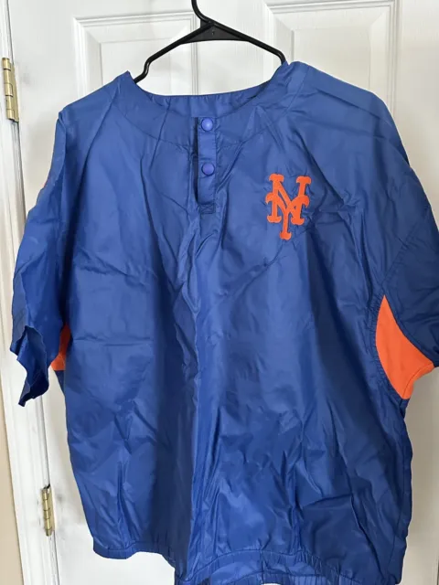 Vintage Starter New York Mets Cage Jacket Size Large.