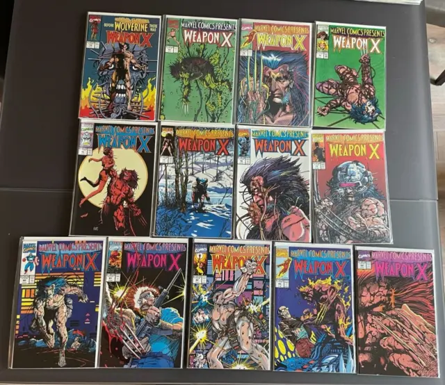 1991 Marvel Presents Wolverine Weapon X  Comic Book Set #72-84  Your Choice
