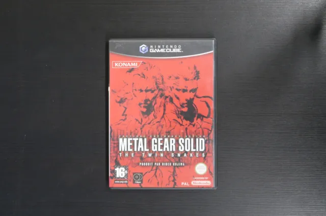 Metal Gear Solid Twin Snakes Gamecube Complet PAL FR Game Cube