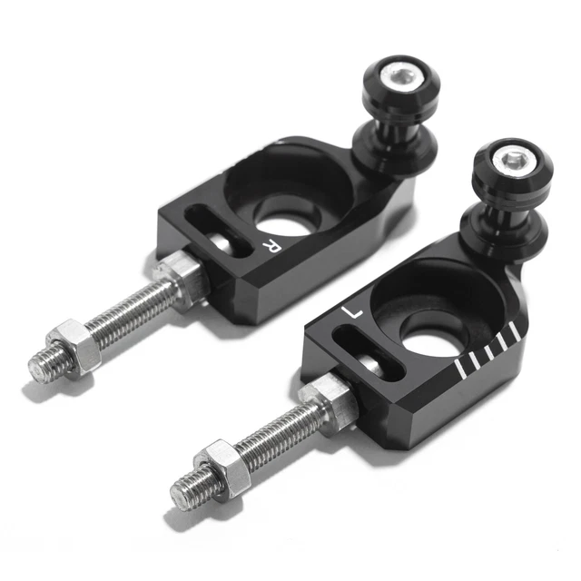 Bloc D’essieu Arrière Pour Sur Ron Ultra Bee – Aluminium CNC, Tendeur De Chaîne Réglable, Noir