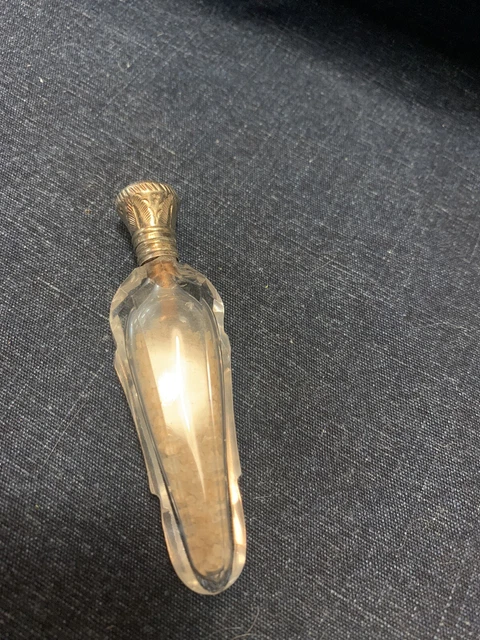 Vieux Flacon à Sel Pour Parfum - Argent 925 - Mexico - Cabossé, Vintage