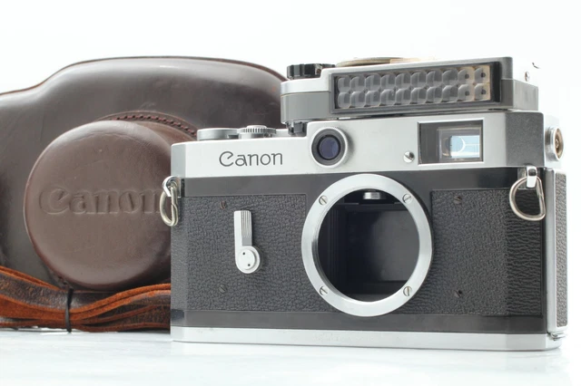 [NEAR MINT READ w/ Case + Meter] Canon P Populaire 35mm Rangefinder Camera JAPAN