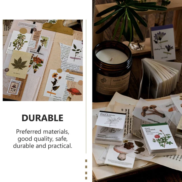 4 Sets Dekorative Papiere Antiken Brief Papier Diy Scrapbooking Material Papier 9