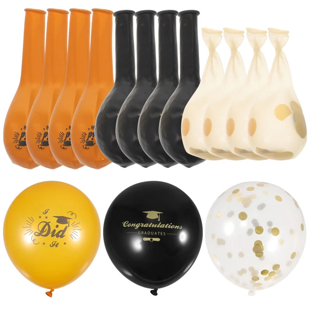 Ballons De Graduation En Latex, 30 Pièces Ballons De Remise De Diplôme