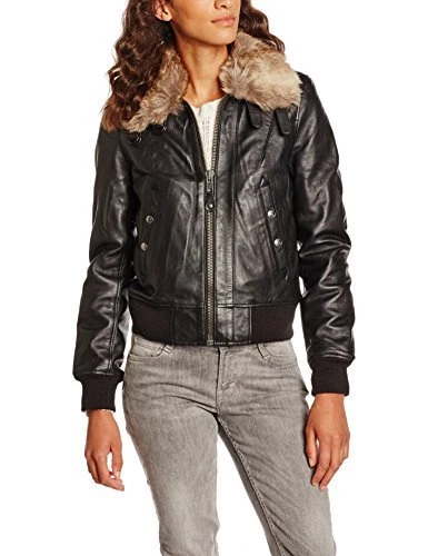 Blouson Perfecto Schott NYC LCWJOANX Noir - Taille S Femme, Neuf Avec étiquettes